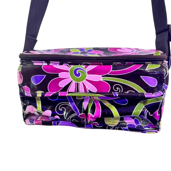 VERA BRADLEY Pink and Brown insulated tote Super Cute! - Picture 2 of 9